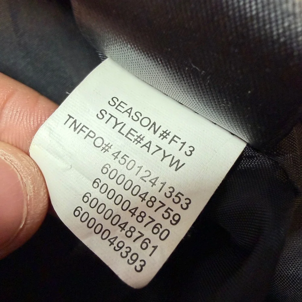 The North Face HyVent Triclimate 3 In 1 Jacket Mens XL Gray Black Fleece Lined